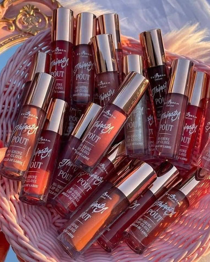 ITALIA DELUXE - THIRSTY POUT / POUT HI-SHINE GLOSS