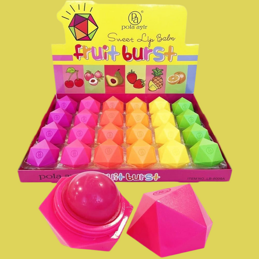 Fruit Burst Lip Balm 🍒🍓🥑🍑🍍🍊