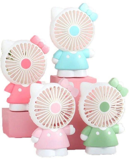 SANRIO - Abanicos de Mesa y Mano H/Kitty Body