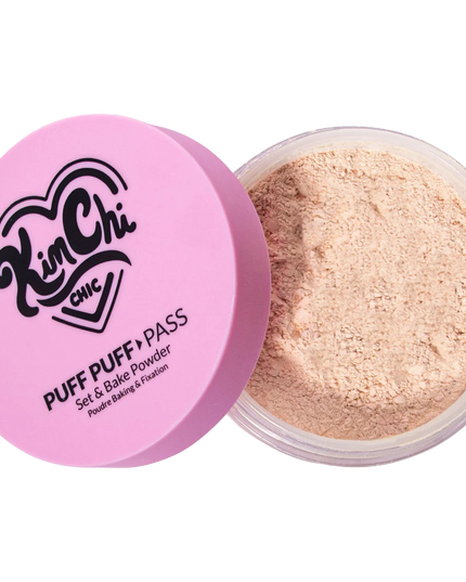 KIMCHI CHIC - PUFF PUFF PASS SET & BAKE POWDER - #3 TRANSLUCENT