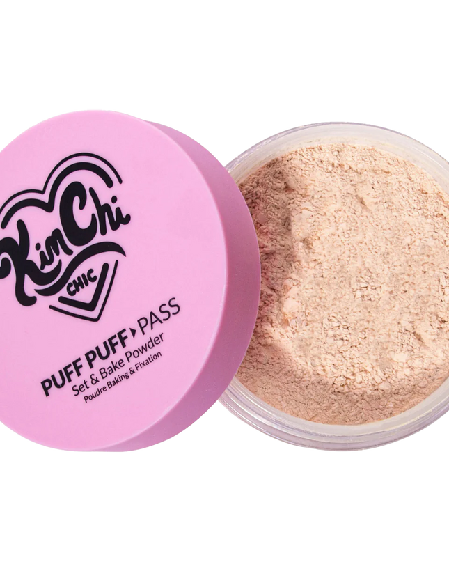 KIMCHI CHIC - PUFF PUFF PASS SET & BAKE POWDER - #3 TRANSLUCENT