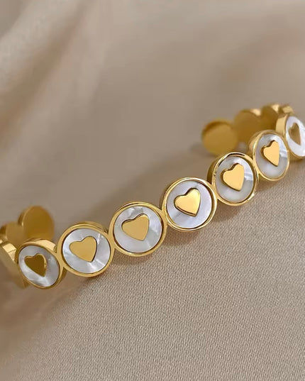 JOYERIA - Bangle de Corazón 1pc