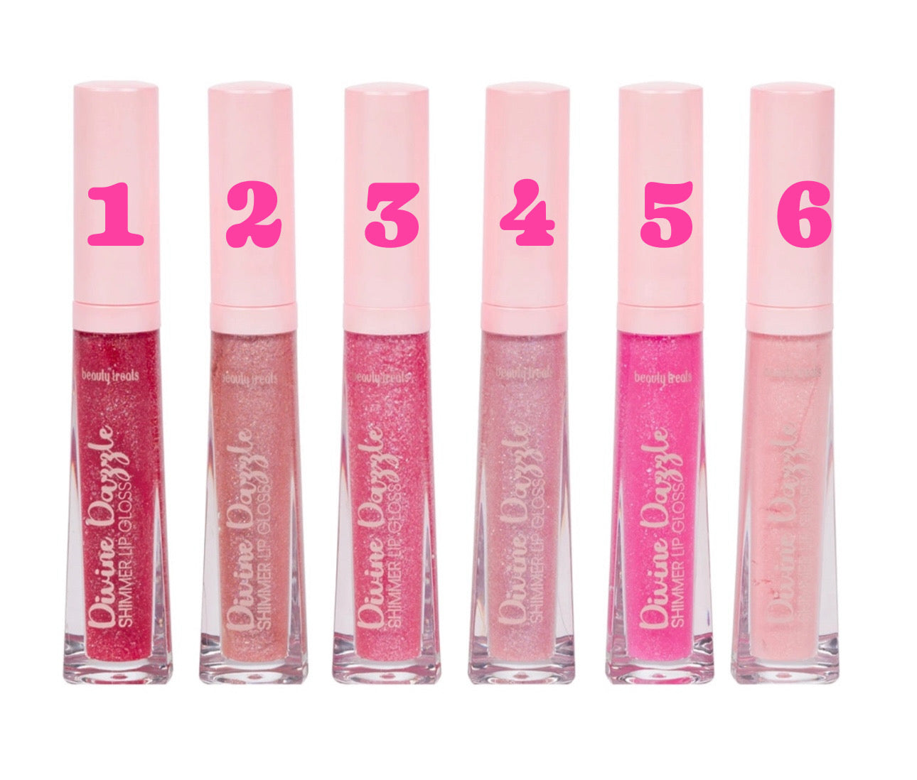 BEAUTY TREATS - Divine Dazzle Shimmer Lip Gloss