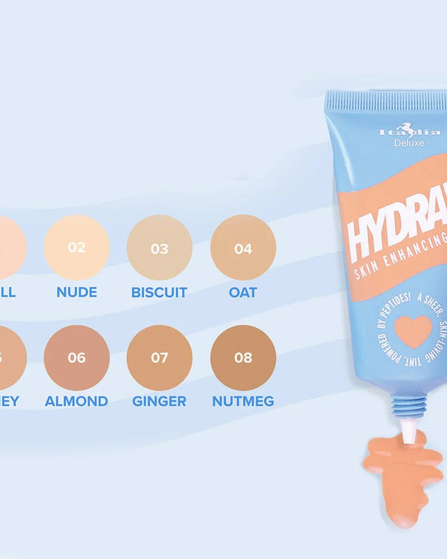 ITALIA DELUXE - HIDRA HIT / BASE TINTA CON PEPTIDES (HIDRATANTE )