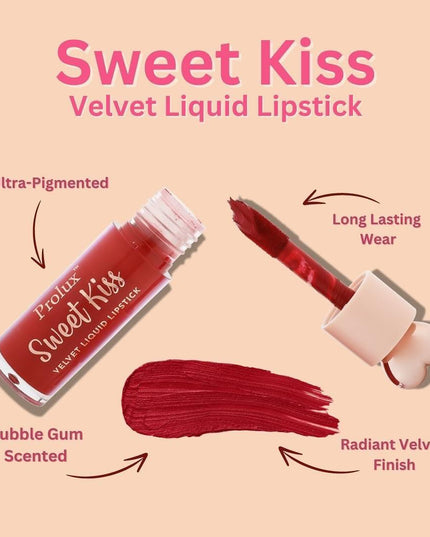 PROLUX - Sweet Kiss Velvet Liquid Lipstick