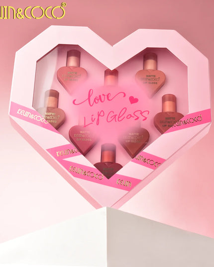 KEVIN & COCO - Love Matte Lip Gloss Set of 8pcs