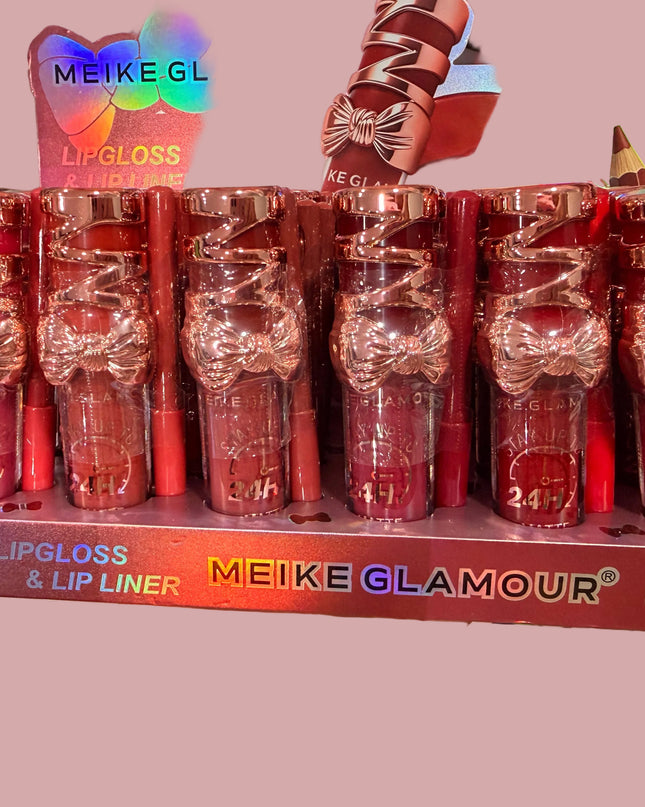 GIRLY’s - COMBO DE LABIAL MATTE + LIP LINER 24Hrs (Brown) 🎀🤎