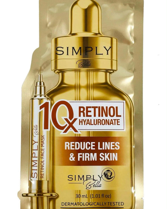 SIMPLY BELLA | 10x Retinol Hyaluronate (Reduce las Líneas & Firmeza a la Piel) 💛