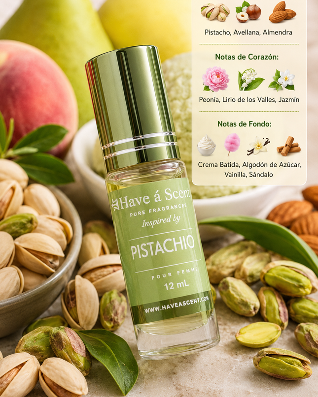 Perfume “PISTACHIO” en Aceite 💚 (ORIGINAL)