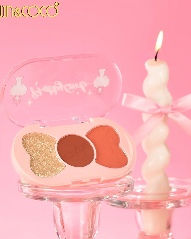 KEVIN & COCO - 🎀Bow Eyeshadow & Blush Palette 2in1 Coquette🎀