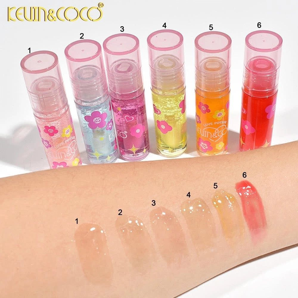 KEVIN & COCO - Love Potion Bloom Lip Oil 🌸💖