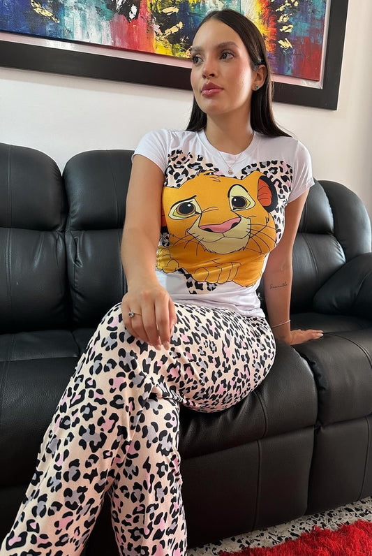 PIJAMA - LION PANTALÓN LARGO 🦁
