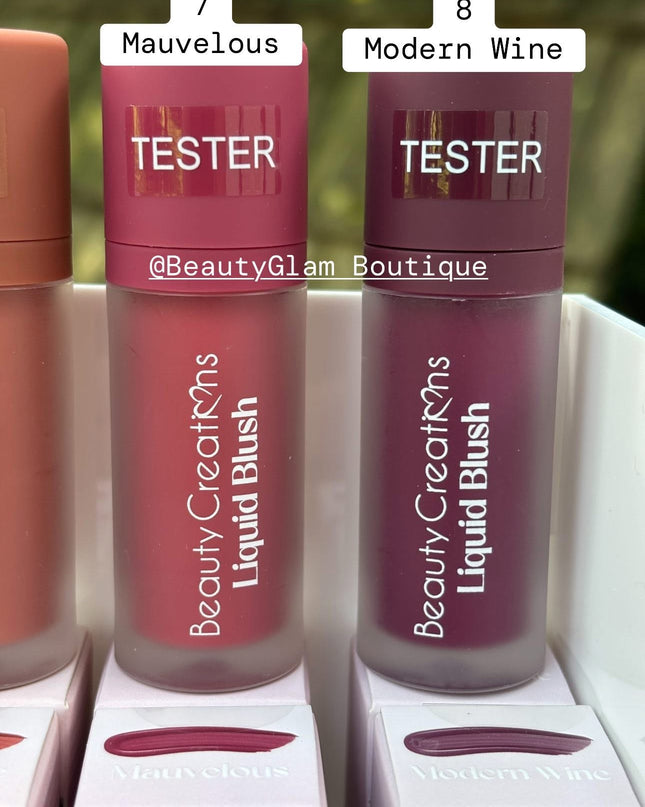 BEAUTY CREATIONS - Blush Líquidos Infusidos con Vit. E