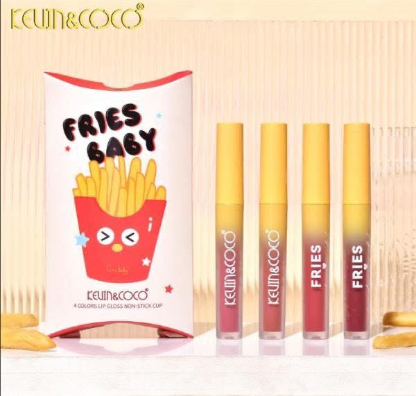 KEVIN & COCO - Fries Baby 🍟 (4 Colors/Lipstick Matte)