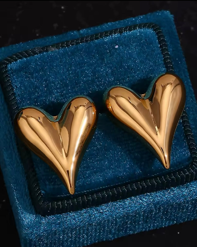 JOYERIA - Aretes de Corazón