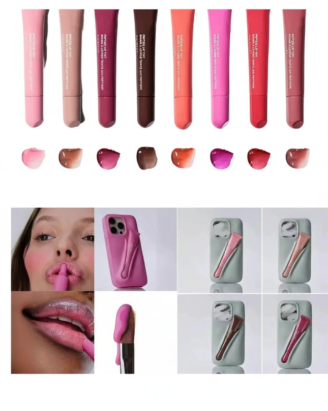 DUPE RHODE PEPTIDE LIP TINT (HUELE A CHOCOLATE 🍫🤤)