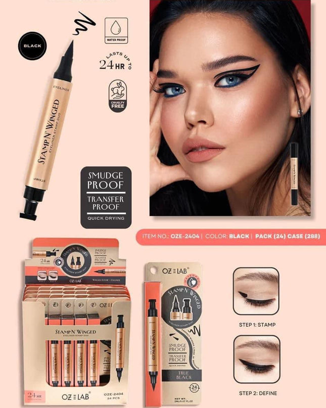 OZ LAB - Jumbo Stamp N’ Winged EyeLiner