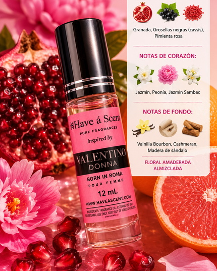 Perfume “VALENTINO” en Aceite 🖤 (ORIGINAL)