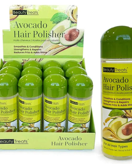 BEAUTY TREATS - Hair Polisher with Avocado (Gotitas y Aceite para el Cabello) 🥑