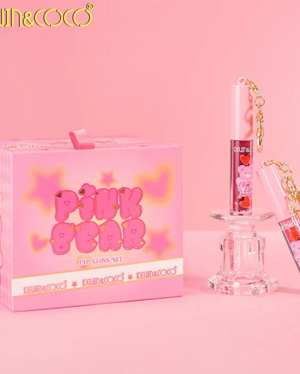 KEVIN & COCO - Pink Bear Box 6pc