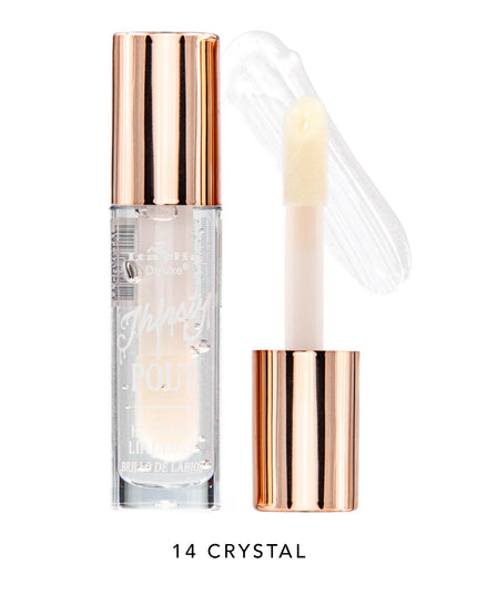 ITALIA DELUXE - THIRSTY POUT / POUT HI-SHINE GLOSS
