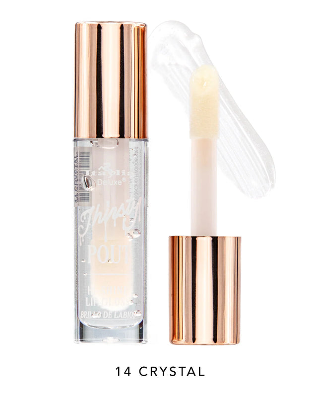 ITALIA DELUXE - THIRSTY POUT / POUT HI-SHINE GLOSS