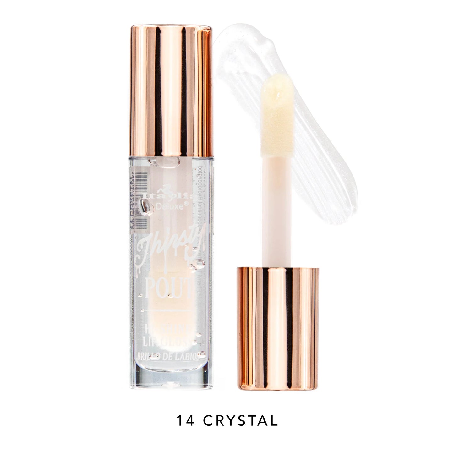 ITALIA DELUXE - THIRSTY POUT / POUT HI-SHINE GLOSS