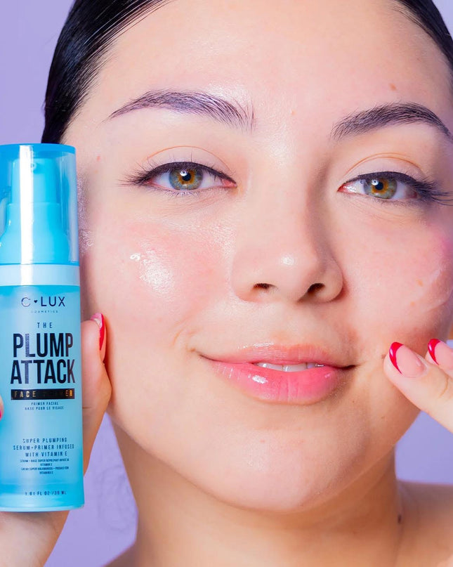 CLUX - The Plum Attack Face Primer (Super Plumping Serum+Primer infused with Vitamin E)