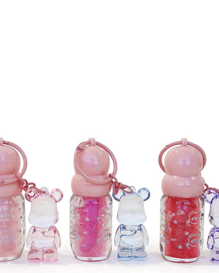 Bear Lipgloss Keychain 🐻