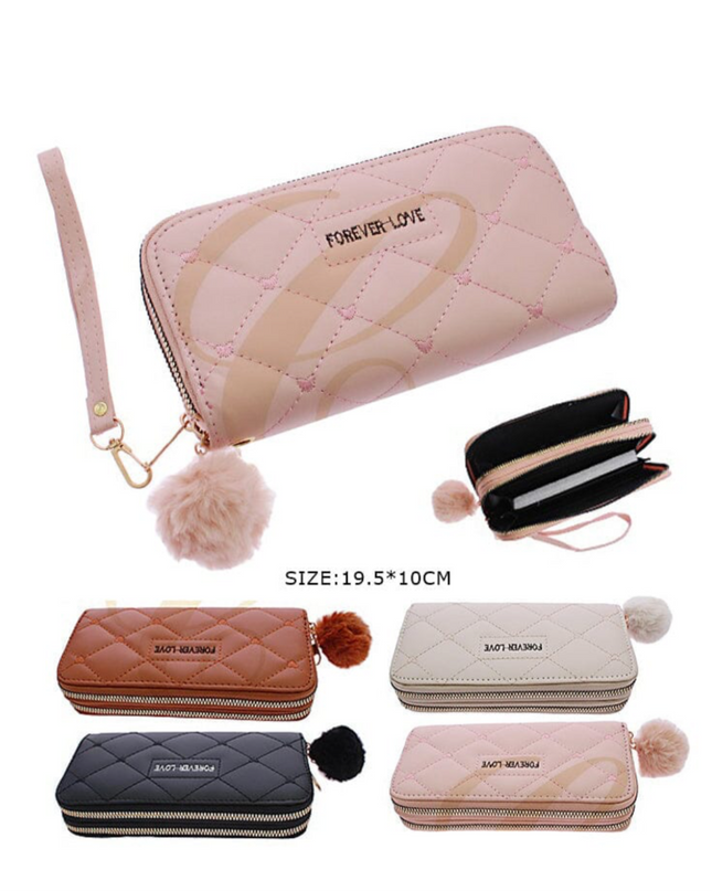 Wallets with Pompom