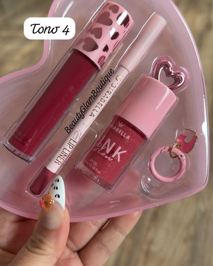 GIRABELLA - Lip Kit Color for You 4pc 👑💖