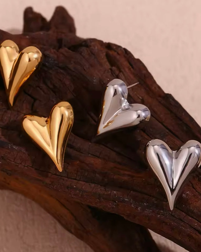 JOYERIA - Aretes de Corazón