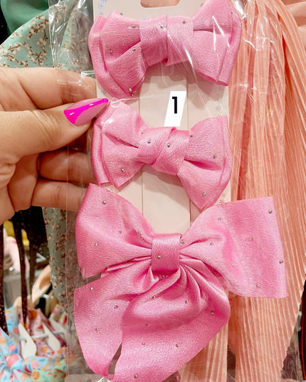 Lazo Coquette - Satinado (Tamaño M-S) 3pcs