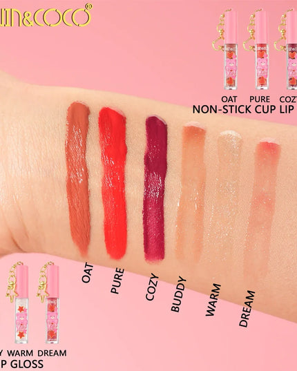 KEVIN & COCO - Pink Bear Box 6pc