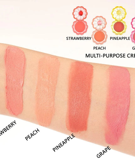 KEVIN AND COCO - DELICIOSAS GELATINAS BLUSH + LIP CREMOSO MULTI-USO 🍓🍑🍍🍇