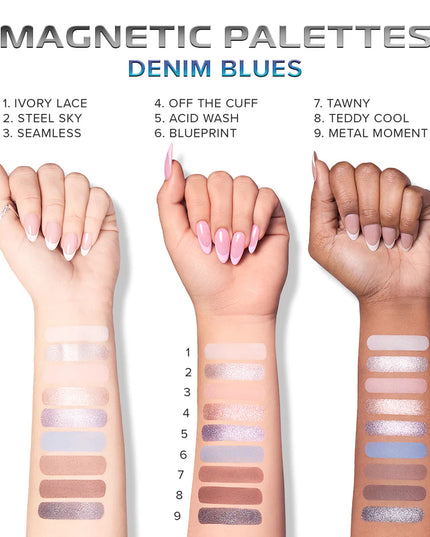 BEAUTY CREATIONS - PALETAS DE SOMBRAS MAGNÉTICAS 🧲