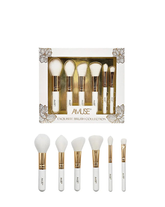 AMUSE - Set de 6 Brochas (Rostro y Ojos)