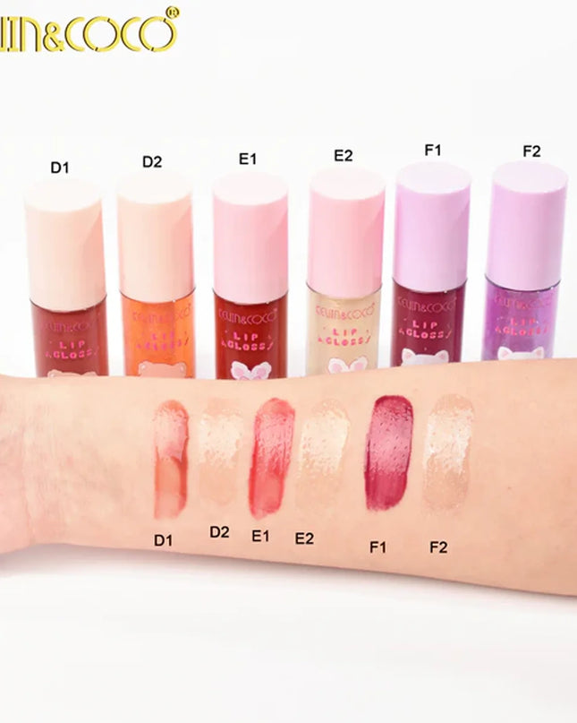 KEVIN & COCO - Fruit Bear Lipgloss Set 2pc 🐻🍓