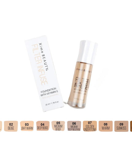 XIME BEAUTY - Filter Infused Vitamin E Foundation