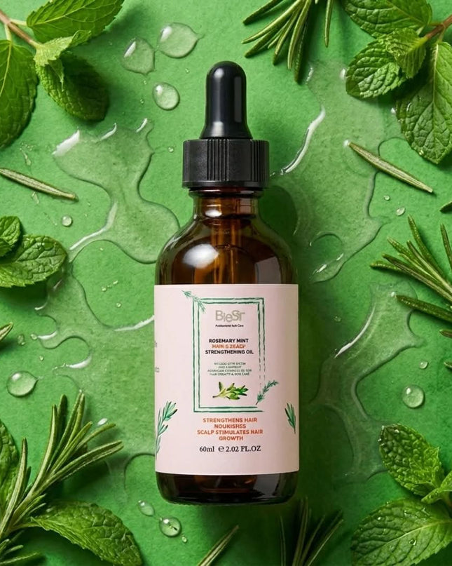 BLEST - ROSEMARY MINT HAIR & SCALP STRENGTHENING OIL