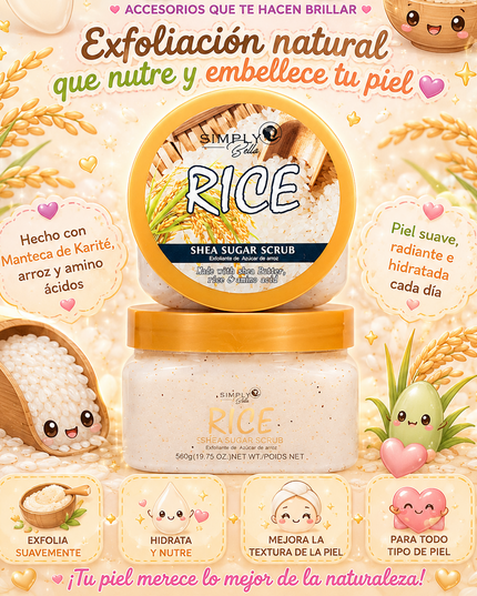 SIMPLY BELLA | Exfoliante Rostro o Cuerpo 100% Natural