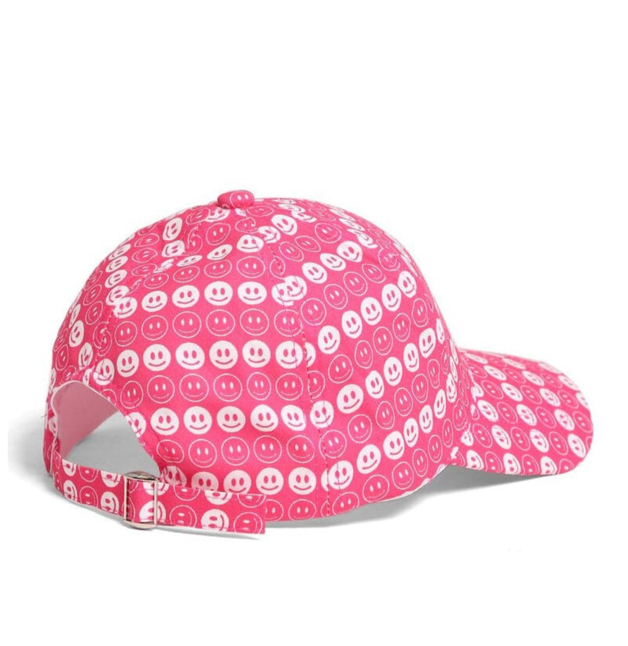 Hat Happy Face Pink