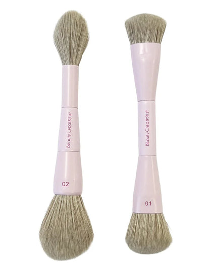 BEAUTY CREATIONS - Powder & Cream Face Brush Set