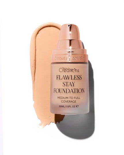 BEAUTY CREATIONS - FLAWLESS STAY LIQUID FOUNDATION