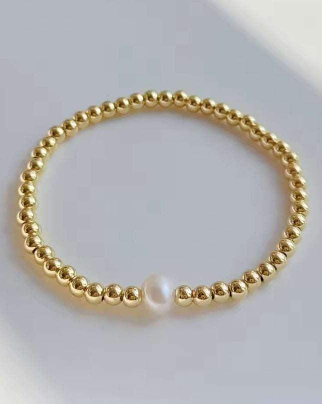 JOYERIA - Pulsera de 1 Perla 1pc