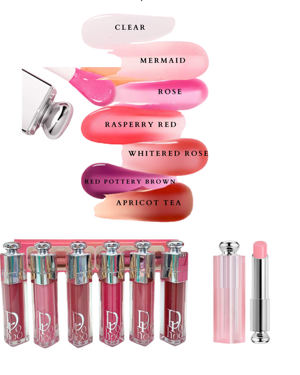 DUPE DI-OR / LIP GLOSS + LIP BALM DUO 👄