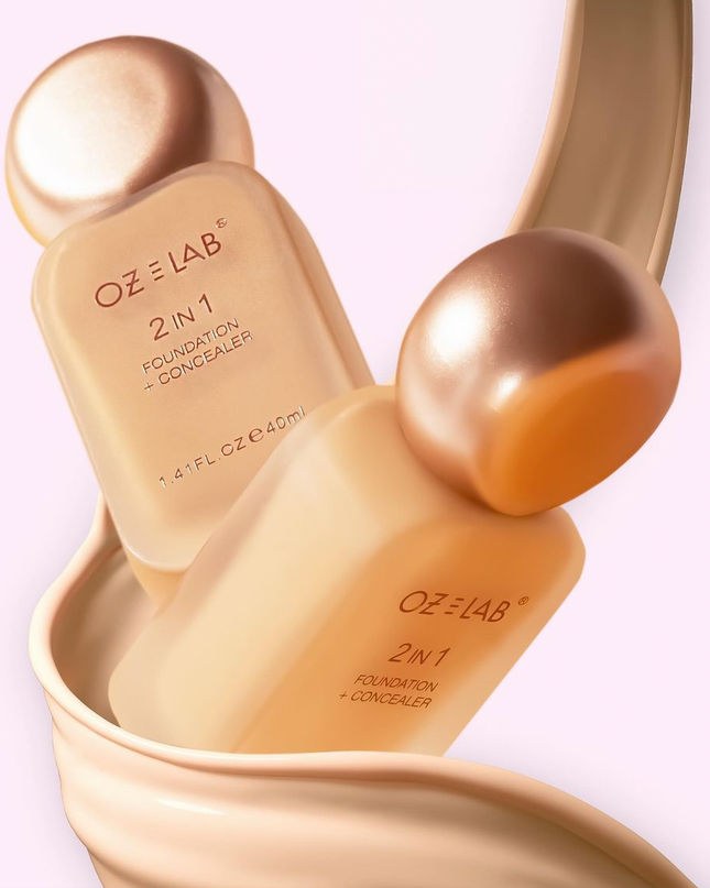 OZ LAB - Flawless Liquid Foundation Full Coverage