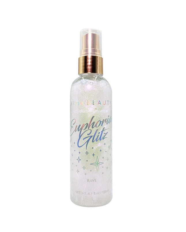 XIME BEAUTY - Euphoria Glitz Setting Spray de Brillos (Face, Hair, Body)