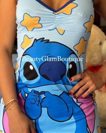 PIJAMA - HERMOSO STITCHH BATA 💙⭐️