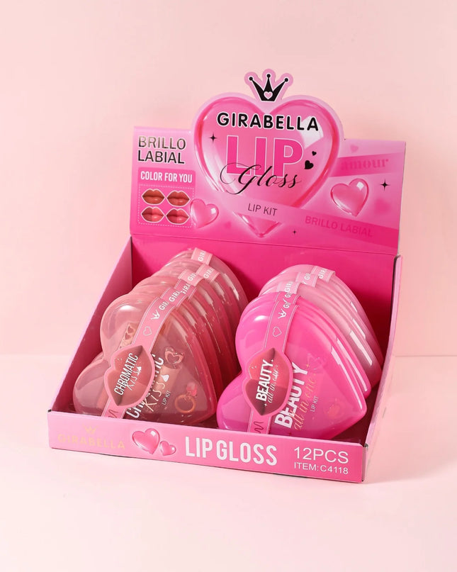 GIRABELLA - Lip Kit Color for You 4pc 👑💖